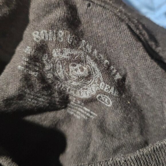 Sons of anarchy grunge black long sleeve tee - Picture 3 of 3